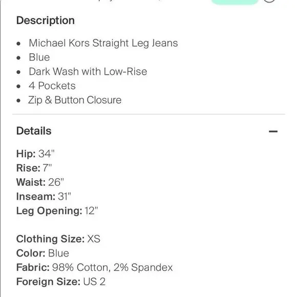 Michael Kors Skin Jeans - Picture 5 of 9